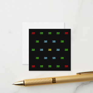Modelo de padrão de logotipo ou imagem carregada m