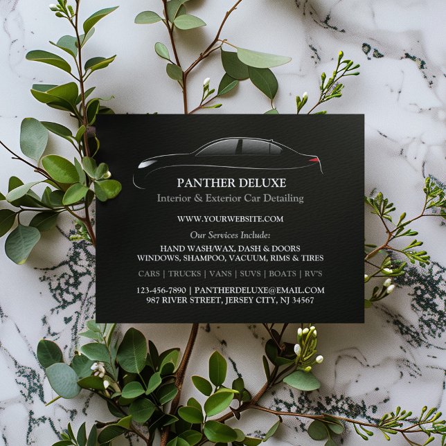 Modelo de Panfleto de Lavação de Carros de Auto De (Criador carregado)