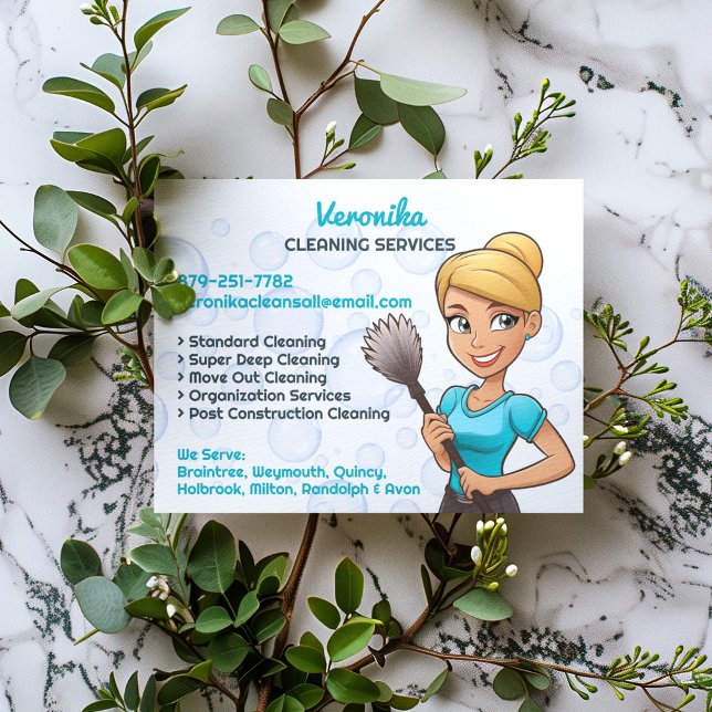 Modelo de Panfleto de Serviços de Limpeza de Empre (Criador carregado)