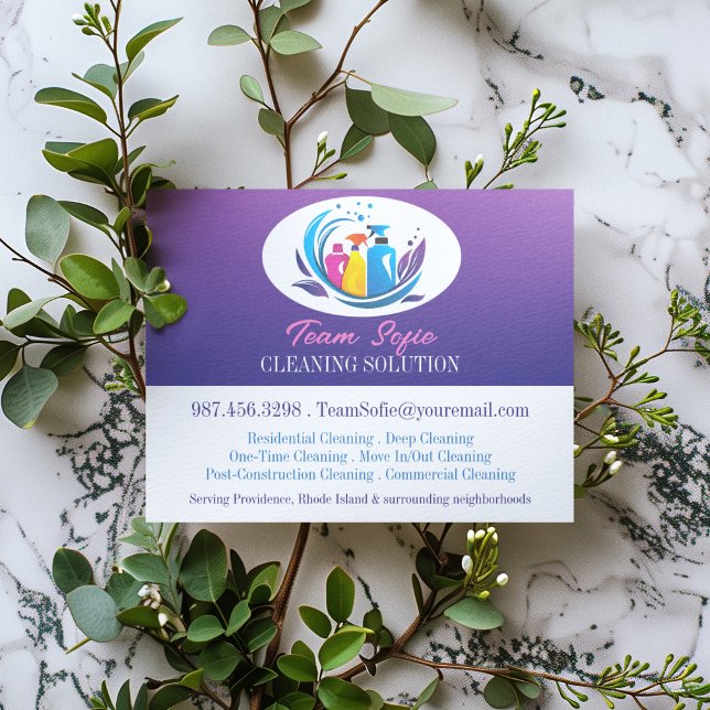 Modelo de Panfleto de Serviços de Limpeza Profissi (Criador carregado)