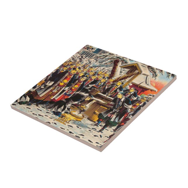 Modelo de pintura histórico clássico de Japão (Lateral)