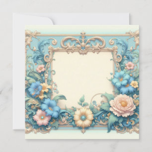 Modelo de placa de Vazio personalizada - Convites