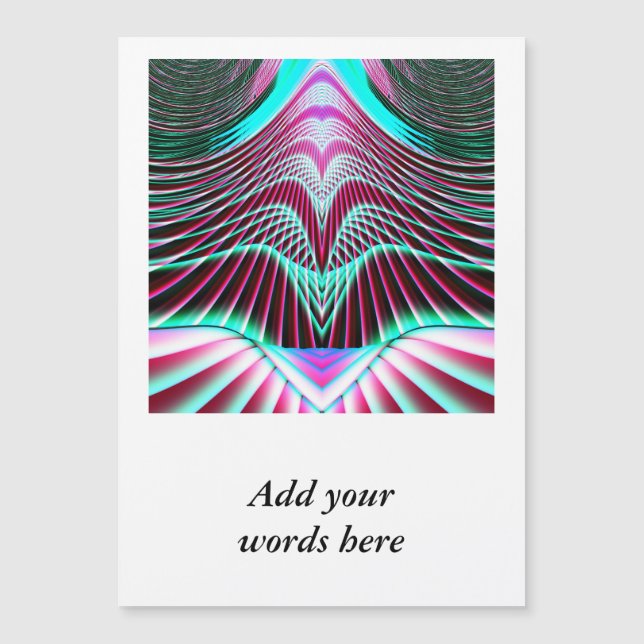 Modelo de placa magnética fina (Frente)