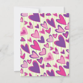 Modelo de Placa Plana de Corações do namorados