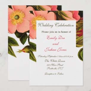 Modelo de Placas de Convite de Casamento
