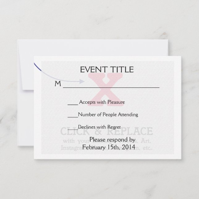 Modelo de presente de Vazio personalizável (Frente)