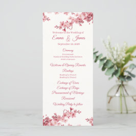 Modelo de Programa de Casamento Personalizado com 