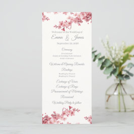 Modelo de Programa de Casamento Personalizado com 