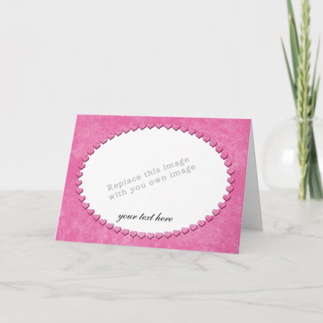 Modelo de Quadro de Coração (Frente)