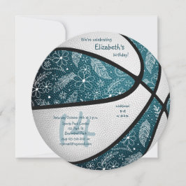 modelo de rabisco jogador de basquetebol feminino