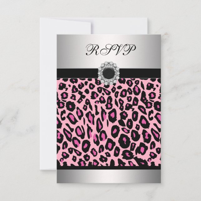 Modelo de RSVP de Leopardo Rosa (Frente)