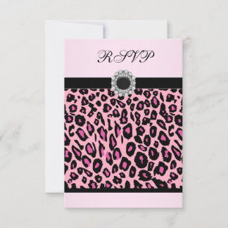 Modelo de RSVP Pink Leopard