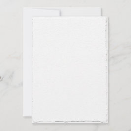 Modelo de Save the Date de borda Falsa-Deckle simp