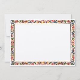 Modelo de Save the Date de Borda Italiana Antiga