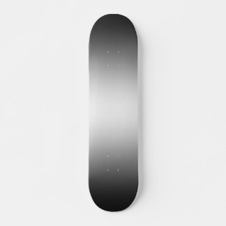 Modelo de Skateboard em Tons de Cinza com Gradient