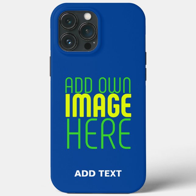 MODELO DE TEXTO DE IMAGEM AZUL DE COBALÃO EDITÁVEL (Verso)