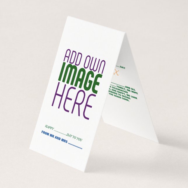 MODELO DE TEXTO DE IMAGEM BRANCA SIMPLES EDITÁVEL  (Frente)