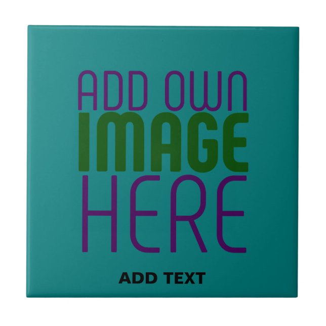 MODELO DE TEXTO DE IMAGEM VERDE TEAL EDITÁVEL MODE (Frente)