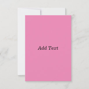 Modelo de texto personalizado cor-de-rosa criar vo