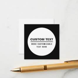 Modelo de texto personalizável simples e negrito