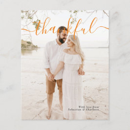 Modelo de Tipografia Fotográfica de Ação de Graças