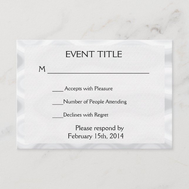 Modelo de Vazio rápido e fácil (Frente)