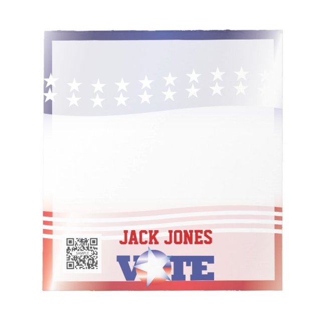 Modelo do Bloco de Notas (Frente)