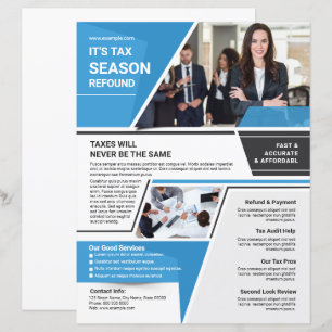 Modelo do Folheto do Serviço de Retorno de Imposto