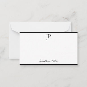 Modelo do monograma do roteiro da escrita simples