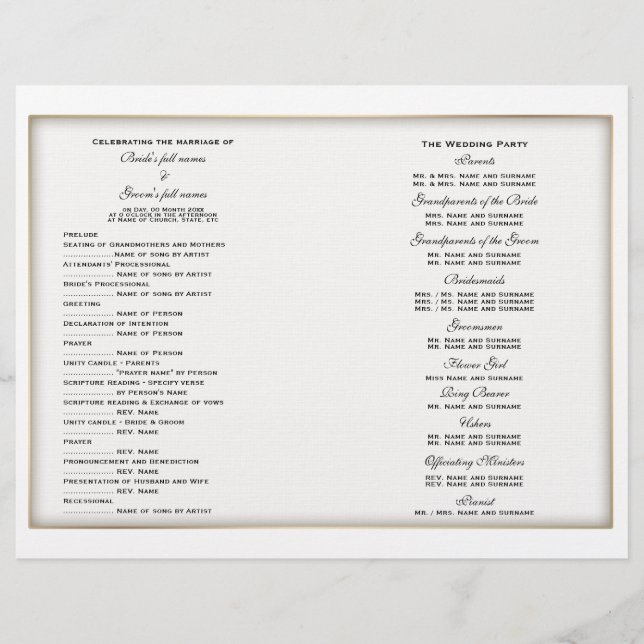 Modelo do programa de casamento (4) (Frente)