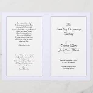 Modelo do Programa de Casamento da Igreja Católic