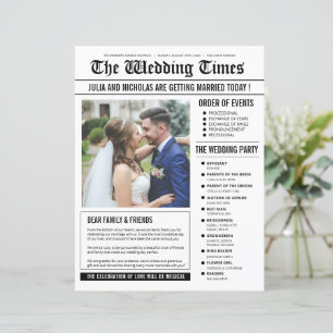 Modelo do Programa de Jornais de Casamento