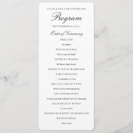 Modelo do Programa Elegante de Casamento Negro e B