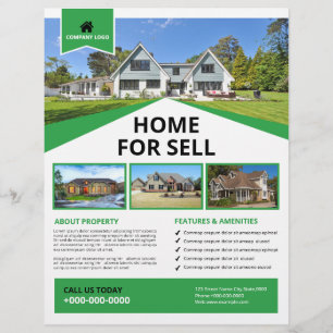 Modelo do Real Estate Flyer
