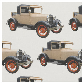 Modelo do vintage um tecido clássico do carro