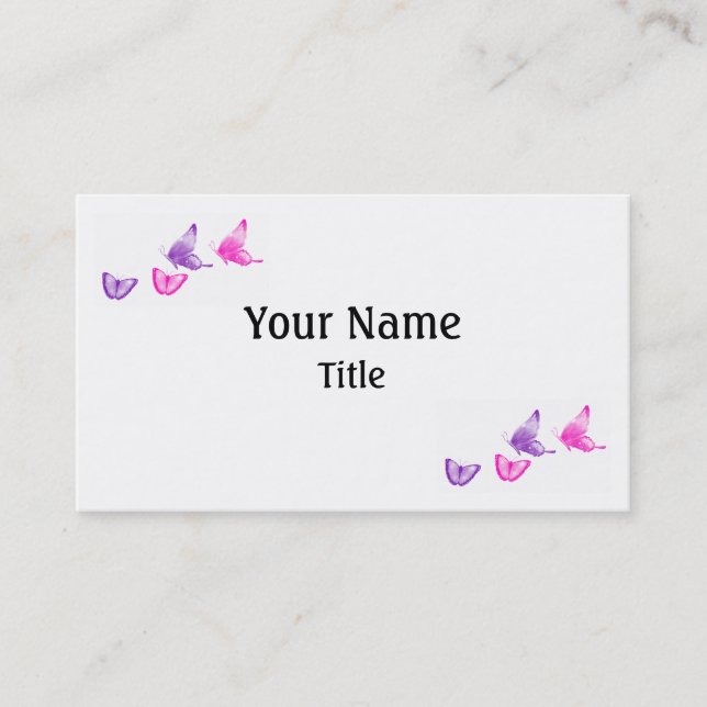 Modelo dos cartões de visitas da foto do (Frente)