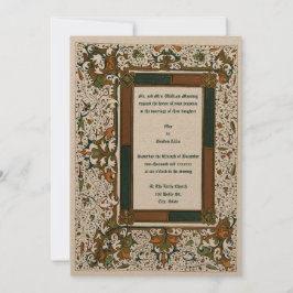 Modelo dos Convites Iluminados Medievais para Casa