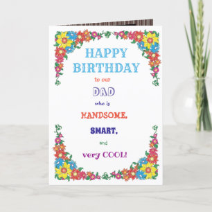 Modelo engraçado para o aniversário