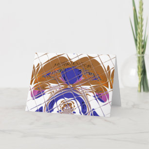 Modelo horizontal da placa de saudação