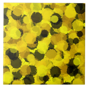 Modelo inspirador do abstrato sunflower