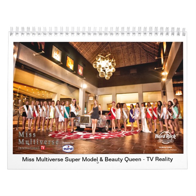 Modelo Multiverso e Calendário da Rainha de Beleza (Capa)
