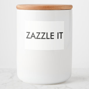 Modelo Personalizado de Vazio de Etiqueta de Jar d