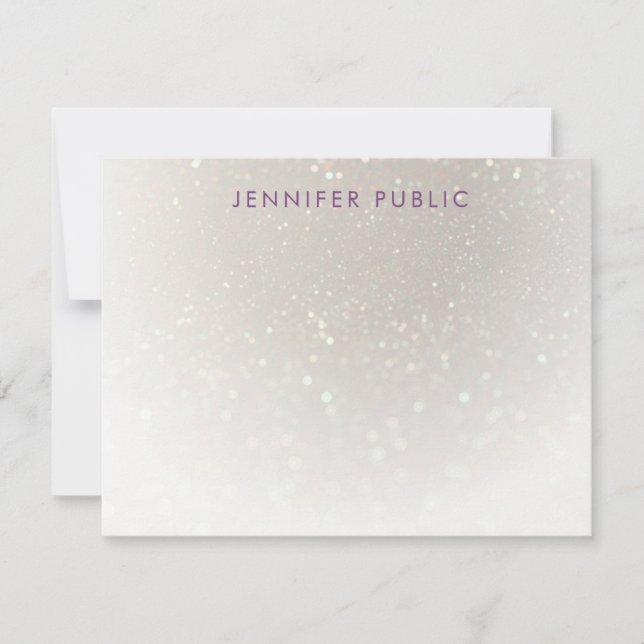 Modelo personalizado monograma de script manuscrit (Frente)