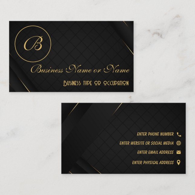 Modelo Personalizar Cartão de visita (Frente/Verso)