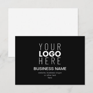 Modelo Promocional Simples para o Logotipo da sua