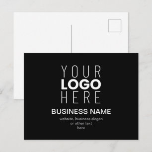 Modelo Promocional Simples para o Logotipo da sua
