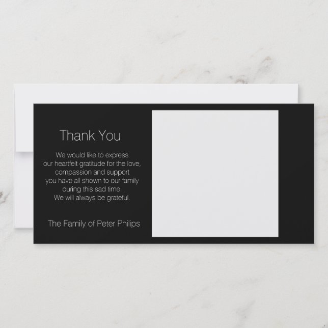 Modelo simpatia Obrigado Adicionar imagem favorita (Frente)