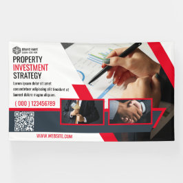 Modelo Vermelho de Banner Promo