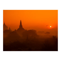 Modelos Antigos Poster de Balão de Ar Quente Sunse