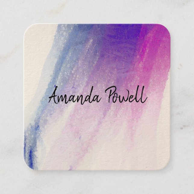 modelos de cartões de visitas personalizados de co (Frente)